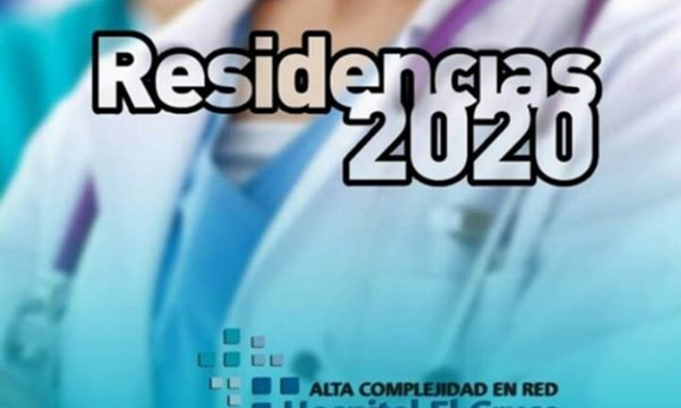 Comenzará la inscripción para las Residencias del Hospital El Cruce - Concurso 2020
